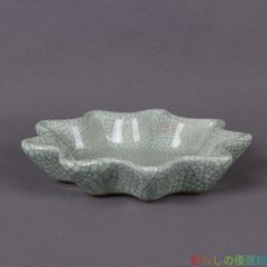 [Elegant] Ming and Qing official kiln fragments, four treasures, inkstone stand, star-shaped brush wash, calligraphy tools, stationery, modern crafts, art objects, figurines zw427