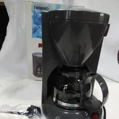 未使用 ツインバード ドリップ式コーヒーメーカー CM-4453 通電・動作確認済み キッチン家電 TWINBIRD 現状 長期保管 A262のサムネイル