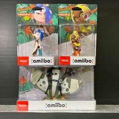 Brand new Splatoon Raiders amiibo set: Fuuka, Utsuho, and Mantaro.