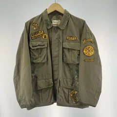 【中古】18SS PORTER CLASSIC H/W HIPPIE WEATHER JACKET サイズ1 カーキ ポータークラシック[19]のサムネイル