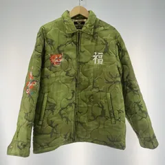 【中古】HOUSTON ベトナムジャケット MAP柄 サイズXL 51201 ヒューストン[19]のサムネイル