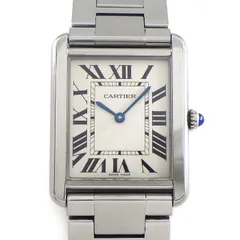 カルティエ Cartier 腕時計 タンク ソロ LM W5200014 レクタンギュラー シルバー文字盤 SS クオーツアナログ 【中古】のサムネイル