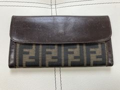 フェンディ FENDI ズッカ FF柄 長財布 二つ折り ロングウォレット 