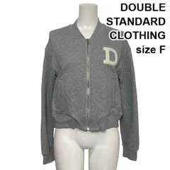 ◆ ダブルスタンダードクロージング DOUBLE STANDARD CLOTHING ジップアップブルゾン 長袖 スウェット 綿 サイズF レディース S6I023のサムネイル