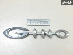 ダイハツ 純正 L650S L700S ミラジーノ メッキ エンブレム プレート バックドア リア リヤ 即納 棚のサムネイル