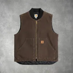 Carhartt カーハート 内キルティング ダック ベスト Mサイズ 73-3-35のサムネイル