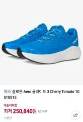 SALOMON サロモン Aero グライド 3 ブルー スニーカー ランニングシューズ 半額以下で出品のサムネイル