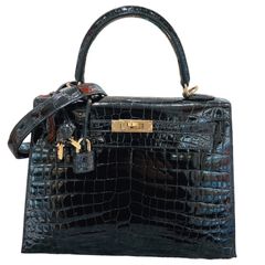 クワンペン KWANPEN BLACK ポロサス クロコダイル ショルダーバッグ 