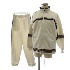 フレッドペリー FRED PERRY セットアップ トラックジャケット イージーパンツ ロゴ M L グレー FPT850L /AN ■MAのサムネイル