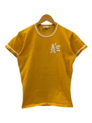 Rawlings (ローリングス) ベースボール Tシャツ ナンバリング ワッペン USA製 80S 90S 古着 ビンテージ S イエロー メンズ/078のサムネイル