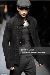 Dolce&Gabbana ドルチェ＆ガッバーナ ヘビー ゴージ バージン ウール カーディガン 48のサムネイル