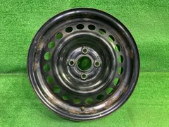 ホンダ HONDA 純正 シャトル  1本 ホイール スチール クロ 15インチ 6J 4穴 1本 100 42700-T5B-N02のサムネイル