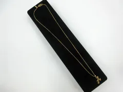 ◎MONET ネックレス イニシャル トップ ゴールドカラー チェーン 長期個人保管品のサムネイル