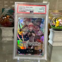 PSA9 ワンピースカード レベッカ リーダー パラレル - メルカリ