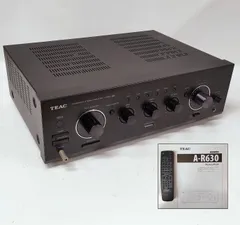 TECK ティアック プリメインアンプ A-R630 リモコン/取説付 本体 通電のみ確認のサムネイル
