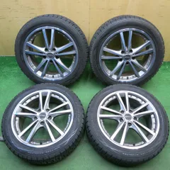 バリ溝！8.5分◎スタッドレス 215/50R17 ダンロップ ウインターマックス WM01 STEINER シュタイナー 17インチ PCD114.3/5H◎6071206HAスのサムネイル