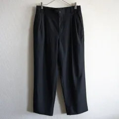 【90s】GIANNI VERSACE【ワイド スラックス パンツ】48 ブラック ヴェルサーチ 26070426のサムネイル