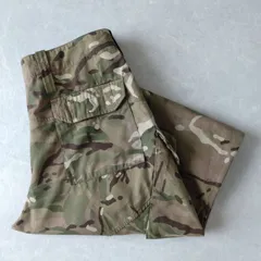 ■古着 イギリス軍実品 MTPカモフラージュ ミリタリーパンツ トラウザー コンバット マルチカム系迷彩 デッドストックコンディション 80/88/104 実寸W32L30【L6563】のサムネイル