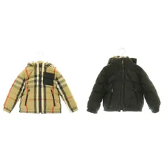 バーバリー BURBERRY ハウスチェックナイロンリバーシブルダウンジャケット アウター ノバチェック キッズ 4Y 104cm 黒 ブラック マルチカラー 8046023 /CX ■OS のサムネイル