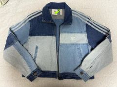 値下げ交渉可】Re:Re:Garden adidas リメイクデニムジャケット - メルカリ