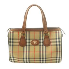 Burberry ノバチェック ミニボストンバッグ - メルカリ