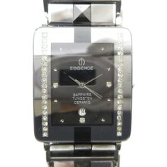 ヨリ yori 25SS クロシェニットミニジレ ベスト ラメ F チャコール