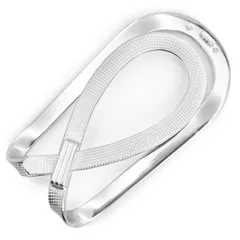 エルメス ベルトモチーフ ヴィンテージ シルバー ビルクリップ マネークリップ 札ばさみ HERMES（美品）のサムネイル