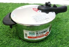 ECONO LAVINETT ステンレス圧力鍋 6L 付属品あり ECONO LAVINETT ステンレス圧力鍋 6L - メルカリ