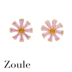 ピアス zoule ゾーラ jewel flower letter8 コスモス ピアス PL26410 2607 gargle ガーグルのサムネイル