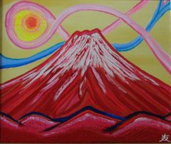 ≪国美協≫、佐藤めみ、『ノースポール』、油彩画、F6号：40,9×31,8cm