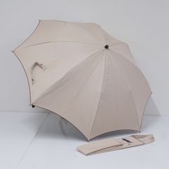 折りたたみ日傘 芦屋ロサブラン 完全遮光折日傘 USED品 2段折 プレーン
