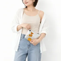 ■ANYA HINDMARCH アニヤハインドマーチ 5050925204729 Zip Loose Pocket Horse in Soft Metallic Capra Silver ポーチ 小物入れのサムネイル