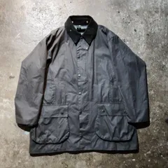 Barbour 2000年製 BORDER JACKET A206 C50 バブアー 00s ボーダージャケット ワックスコットン オイルドジャケット ブラックウォッチ 縦ワラントのサムネイル