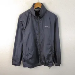 EddieBauer エディーバウアー ジップジャケット ワンポイントロゴ S メンズ 古着 シンプル アメカジのサムネイル