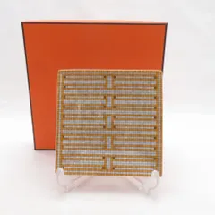 未使用 HERMES エルメス モザイク 24 No2 プチカレ 11cmプレート 小皿 スクエア SM5629V2 のサムネイル