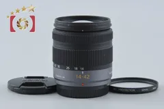 【中古】Panasonic パナソニック LUMIX G VARIO 14-42mm f/3.5-5.6 ASPH. MEGA O.I.S. H-FS014042のサムネイル