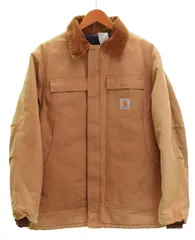 カーハート Carhartt Duck Traditional Coat ダック トラディショナル コート ワーク ジャケット ジャケット ブラウン 103MT-5033のサムネイル