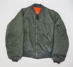 2359 80s 90s アルファ USA製 MA-1 フライトジャケット L - メルカリ