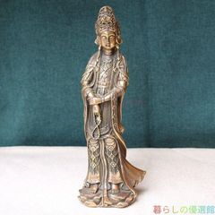 ◇百済仏『方形台座金銅半跏思惟像』仏像◇検）天平仏 飛鳥仏 高麗仏