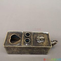 Ittokukaku Water Dropper, Inkstone Dropper, Copper, Calligraphy Tool, Stationery, Craft, Art, Ornament zw427