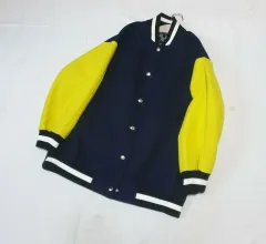 MSGM スタジャン ブルゾン ロング ウールジャケット レディース 38のサムネイル