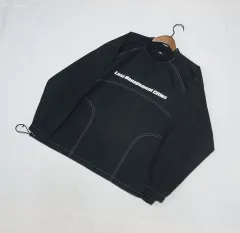 LMC ブラック ウーブンシェル トップス ウォームアップのサムネイル