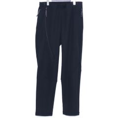 ALMOSTBLACK POLARTEC ZIP POCKET PANTS サイズ2 ブラック 25AWGAB-PT01