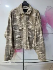 オールセインツ カモフラージュ シャツ ジャケットのサムネイル
