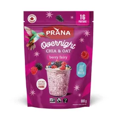 PRANA オーバーナイト チア&オーツ ベリー味 800g  チアシード　 オート麦 全国送料無料※一部除くのサムネイル