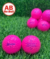 SRIXONスリクソン SOFT FEEL LADY 2025年モデル ◇12球【AB級ランク】パッションピンク ロストボールのサムネイル