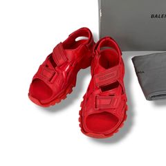 K6585 バレンシアガ HD LACE-UP サンダルスニーカー 40 ラバー - メルカリ