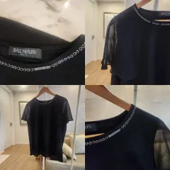 ほぼ新品 正規品 BALMAIN バルマン ブラウス 55 77 全て可能のサムネイル