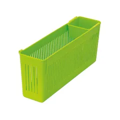 新品 野菜室用整理ケース L スケーター【冷蔵庫内 収納 スタンド ボックス ケース 野菜室 キッチン収納 日本製】のサムネイル