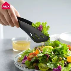 新品 オークス ゆびさきサーバートング ステンレス AUX AUT1403 ギフトボックス入り【ミニ トング 卓上 パスタ サラダ 取り分け フッ素加工 ミニトング キッチン 台所 調理ツール 日本製】のサムネイル